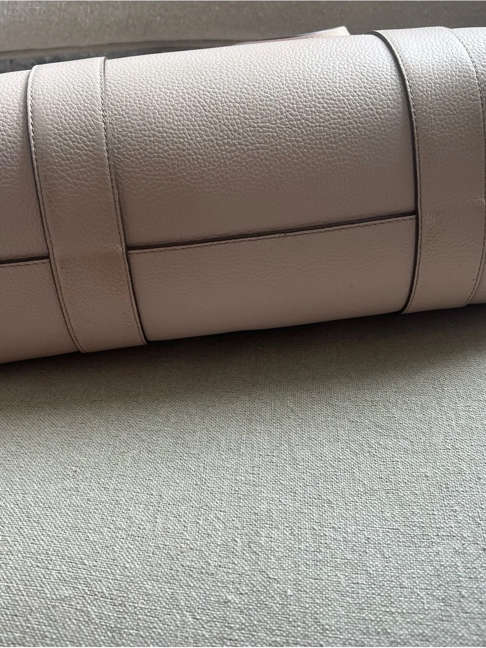 Mulberry  Bayswater Pebbled Leather Tote in Pale Blush